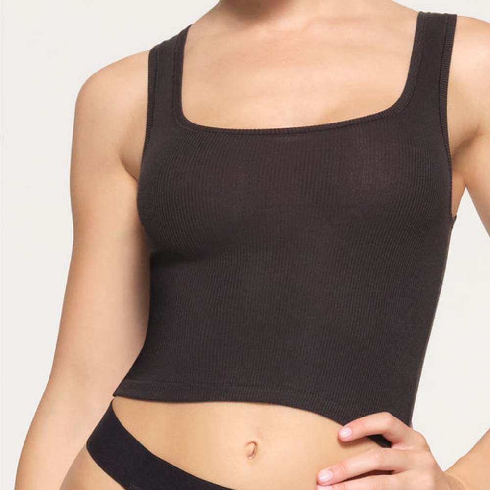 SKIMS Cotton Ribbed Tank